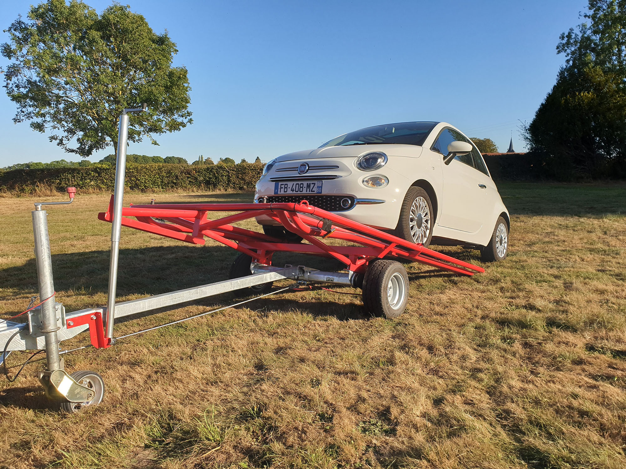 Remorque et voiture pour camping-car ? La Bissonnette